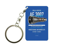 Thumbnail for AE 3007 Key Chain design on blue key chain