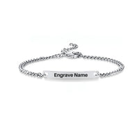 Thumbnail for Customisable Super Quality Customizable Titanium Bracelet - view 4