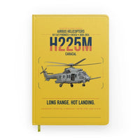 Thumbnail for Airbus Helicopters H225M Caracal design on yellow notebook