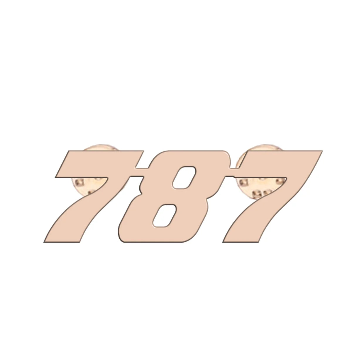 Boeing 787 Brooch - view 3