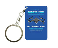 Thumbnail for DJI Mavic Pro Key Chain design on blue key chain