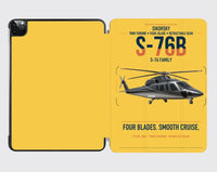 Thumbnail for Sikorsky S-76B design on yellow ipad tablet case
