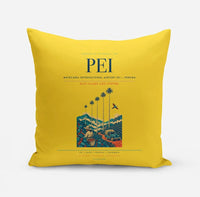 Thumbnail for Matecaña International Airport (PEI) design on yellow pillow