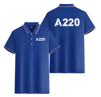 Thumbnail for Airbus A220 Polo Shirt - view 3
