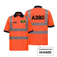 Thumbnail for Customisable Airbus A380 Polo Shirt - view 3