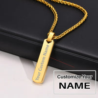 Thumbnail for Customisable Your Custom Design & Image Necklace - view 3