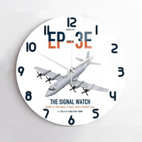 Thumbnail for EP-3E ARIES II design on white no frame wall clock