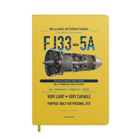 Thumbnail for FJ33-5A design on yellow notebook