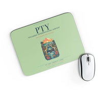 Thumbnail for Panama City Tocumen International Airport (PTY) design on light green rectangle mouse pad