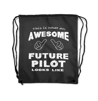 Thumbnail for Future Pilot Drawstring Bag - view 3