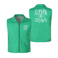 Thumbnail for Still Playing With Airplanes Vest - view 3