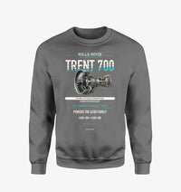 Thumbnail for TRENT 700 design on gray sweatshirt