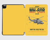 Thumbnail for Sikorsky MH-60R Seahawk design on yellow ipad tablet case