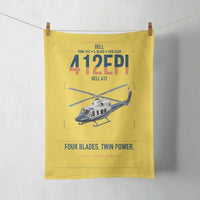 Thumbnail for Bell 412EPI design on yellow towel
