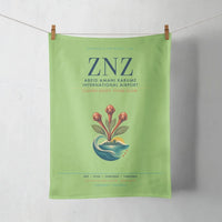 Thumbnail for Abeid Amani Karume International Airport (ZNZ) design on light green towel