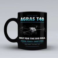 Thumbnail for Agras T40 Mug design on black dji