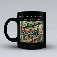 Thumbnail for VINTAGE G4040 - The Caravan Route - Ceramic Mug design on black