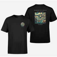 Thumbnail for VINTAGE G4365 - The Breakwater Approach - Double-Side T-Shirt design on black double side t shirt