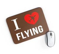 Thumbnail for I Love Flying Mouse Pad - view 3