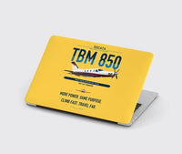 Thumbnail for Socata TBM 850 design on yellow MacBook case