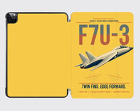 Thumbnail for F7U-3 Cutlass design on yellow ipad tablet case