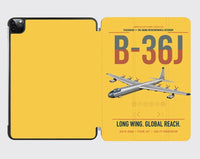 Thumbnail for B-36J Peacemaker design on yellow ipad tablet case