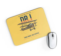 Thumbnail for Fokker Dr.I design on yellow rectangle mouse pad