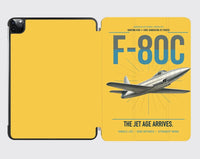 Thumbnail for F-80C Shooting Star design on yellow ipad tablet case