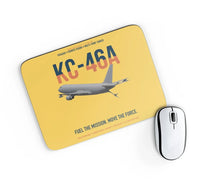 Thumbnail for KC-46A PEGASUS design on yellow rectangle mouse pad