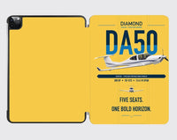 Thumbnail for Diamond DA50 RG design on yellow ipad tablet case