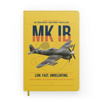 Thumbnail for Hawker Typhoon Mk IB design on yellow notebook