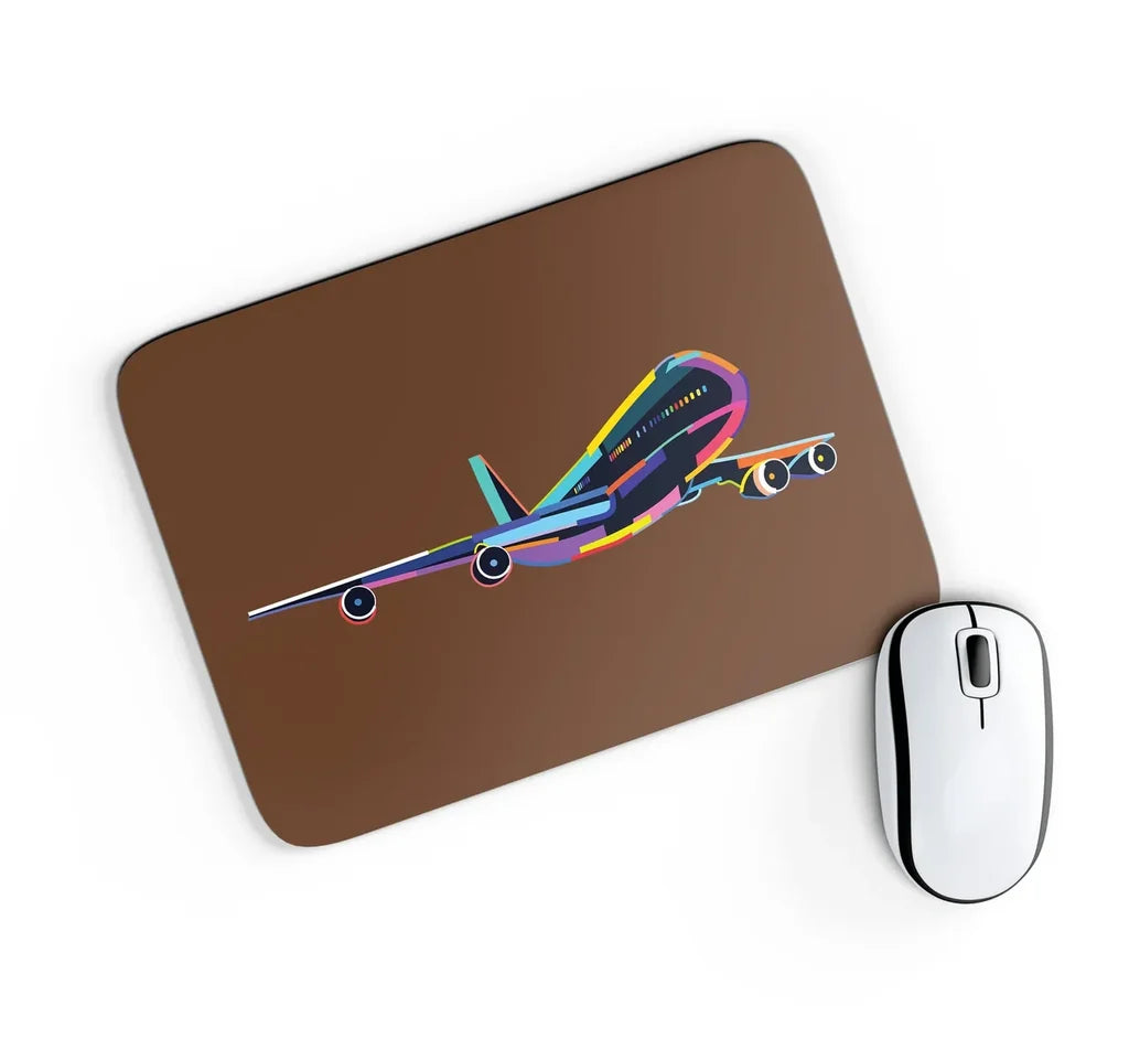 Multicolor Airplane Mouse Pad - view 3