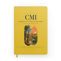 Thumbnail for University of Illinois Willard Airport (CMI) design on yellow notebook