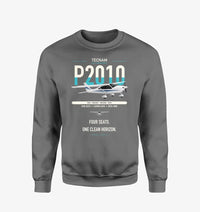 Thumbnail for Tecnam P2010 design on gray sweatshirt