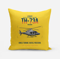 Thumbnail for Leonardo TH-73A Thrasher design on yellow pillow