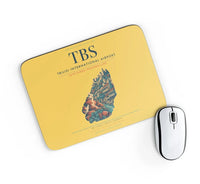 Thumbnail for Tbilisi International Airport (TBS) design on yellow rectangle mouse pad