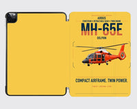 Thumbnail for Airbus MH-65E Dolphin design on yellow ipad tablet case