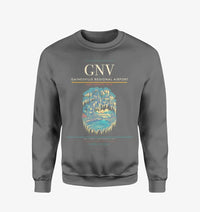 Thumbnail for Gainesville Regional Airport (GNV) design on gray sweatshirt