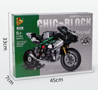 Thumbnail for 858Pcs Kawasaki Ninja For Building Model - view 3