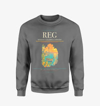 Thumbnail for Reggio Calabria Airport (REG) design on gray sweatshirt
