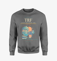 Thumbnail for Sandefjord Airport, Torp (TRF) design on gray sweatshirt
