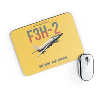 Thumbnail for F3H-2 Demon design on yellow rectangle mouse pad