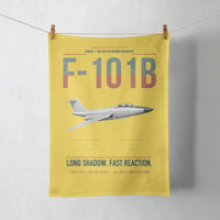 Thumbnail for F-101B Voodoo design on yellow towel