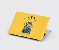 Thumbnail for Lhasa Gonggar International Airport (LXA) design on yellow MacBook case
