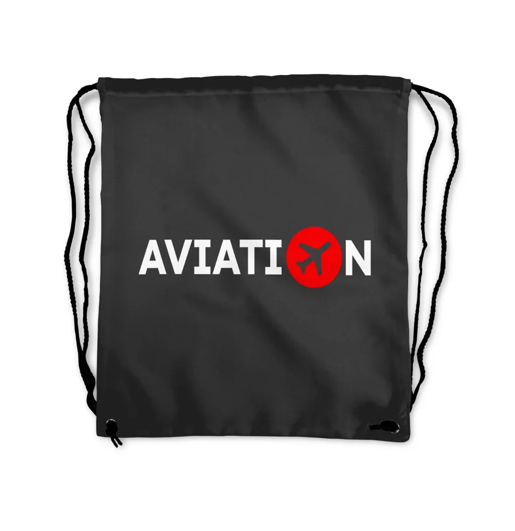 Aviation Drawstring Bag - view 3