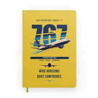 Thumbnail for Boeing 767-300ER design on yellow notebook