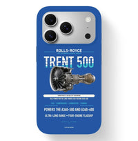 Thumbnail for TRENT 500 Case design on blue iphone case