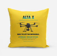 Thumbnail for Freefly Alta X design on yellow pillow