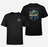 Thumbnail for VINTAGE G4016 - The Night Beacon Trail - Double-Side T-Shirt design on black double side t shirt