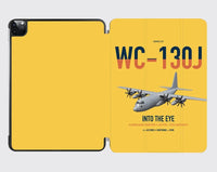 Thumbnail for WC-130J Hurricane Hunter design on yellow ipad tablet case